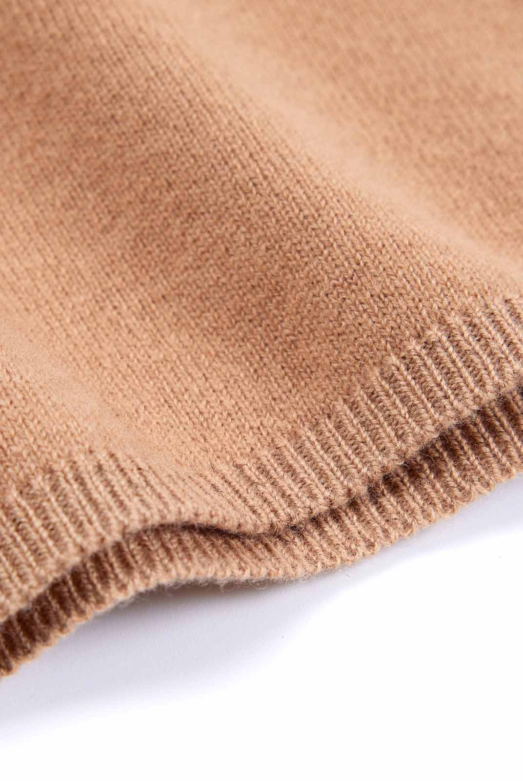 ASOBIO Lightweight 100% Wool Crewneck Top