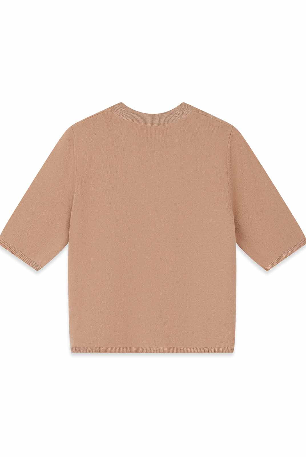 ASOBIO Lightweight 100% Wool Crewneck Top