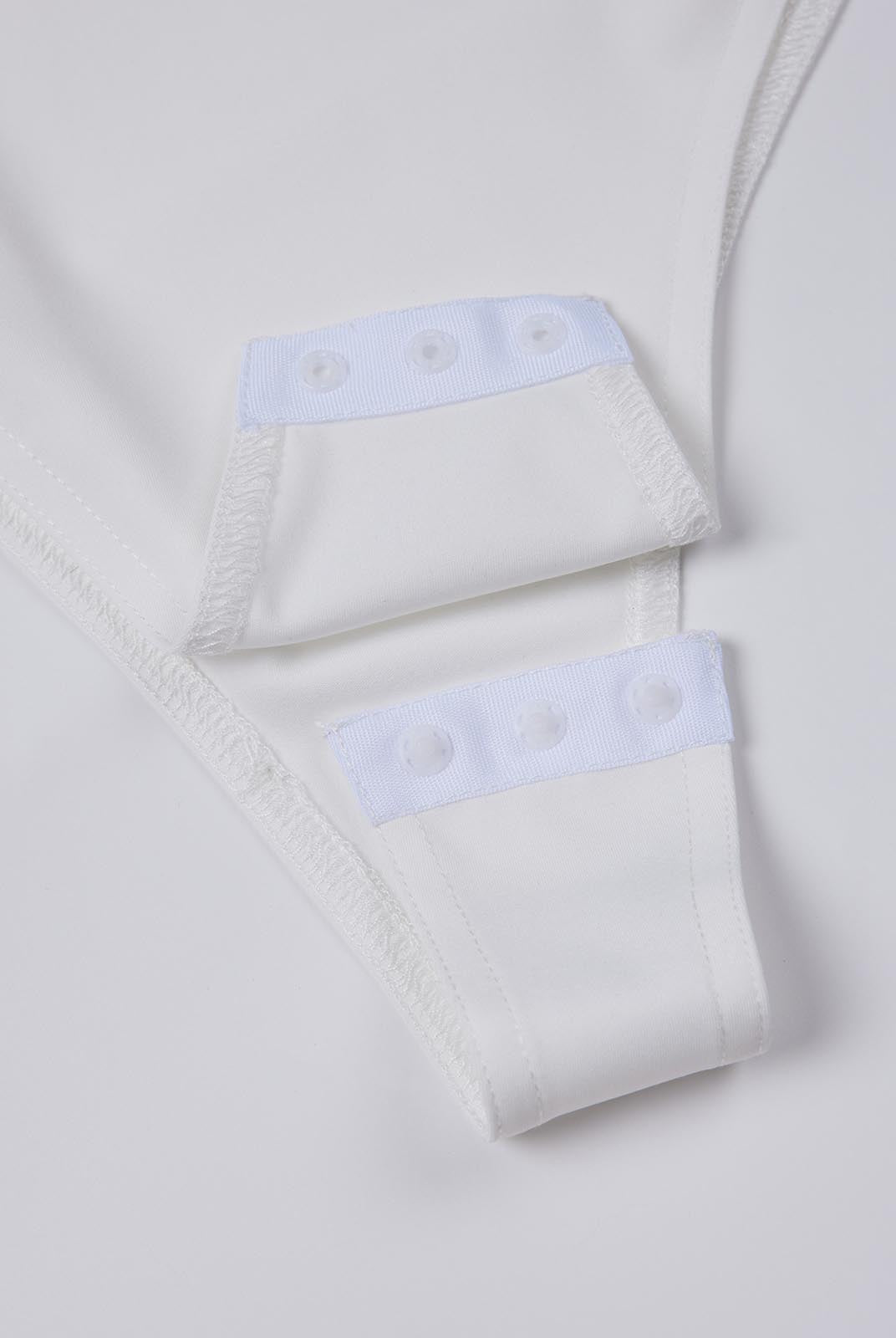 Body-hugging Boatneck Long-Sleeve Bodysuit