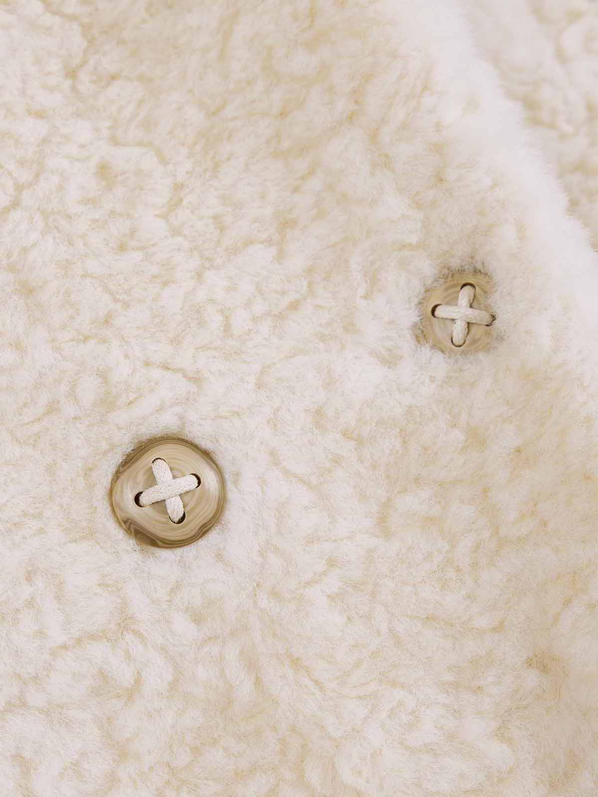 ASOBIO Long Faux Fur Coat