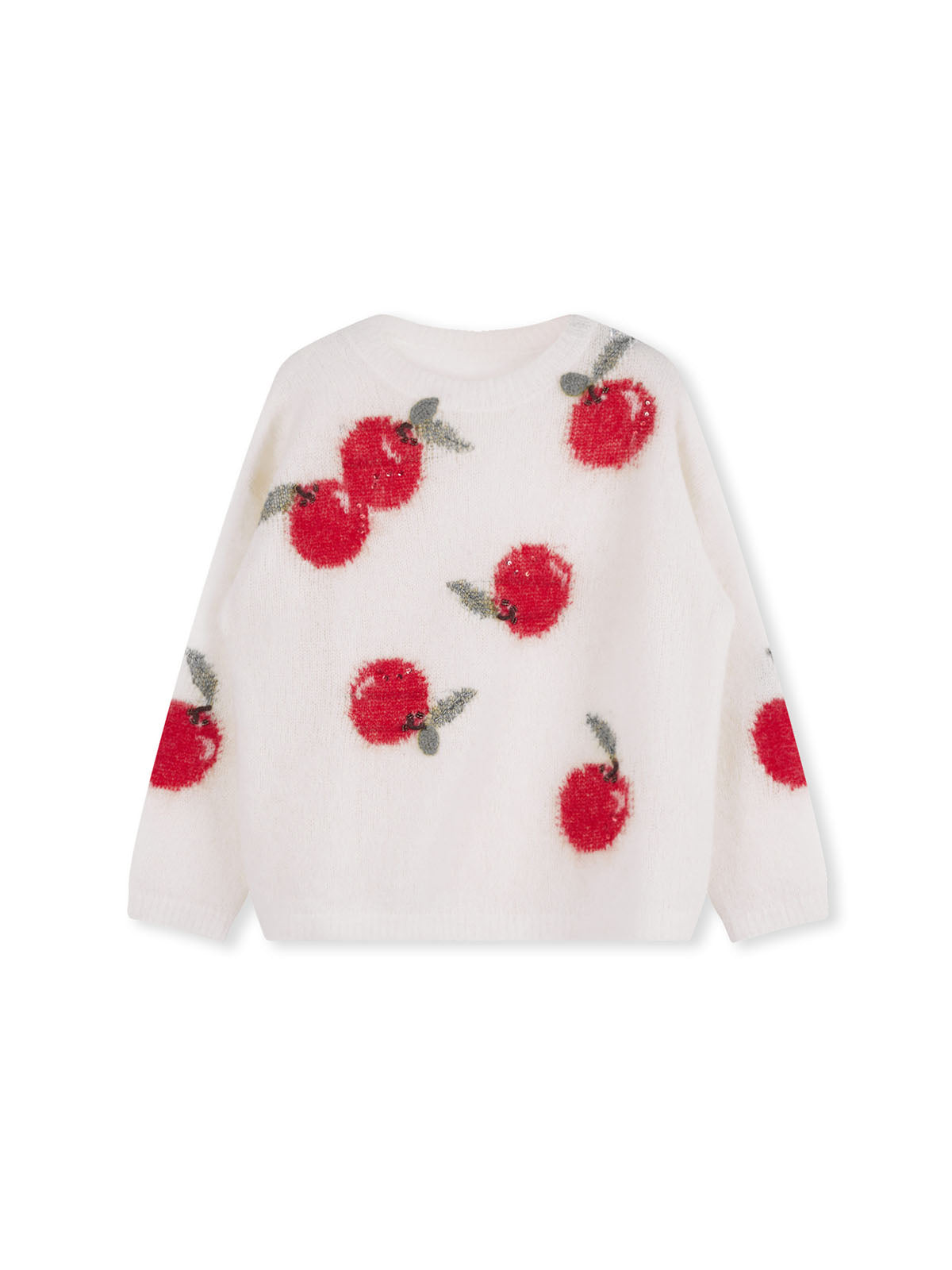 ASOBIO Mohair-Blend Pullover Sweater