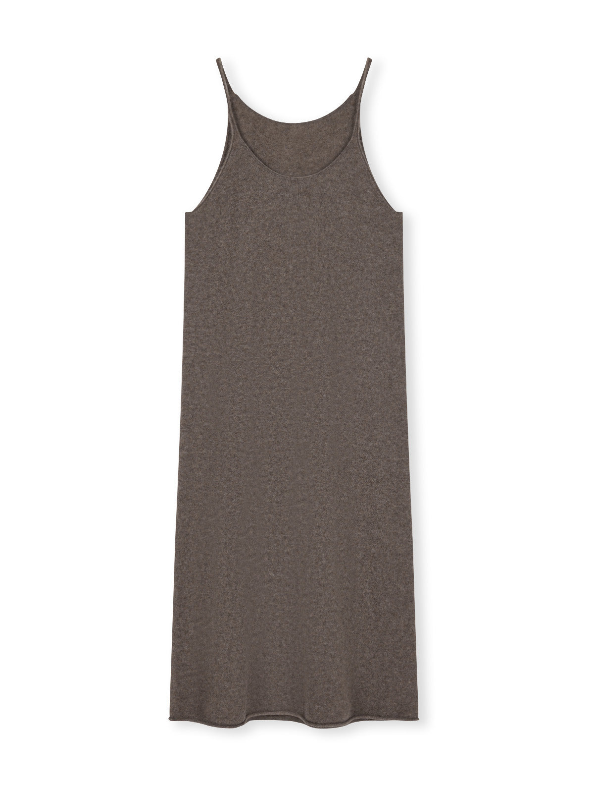 ASOBIO Yak Wool Knit Slip Dress