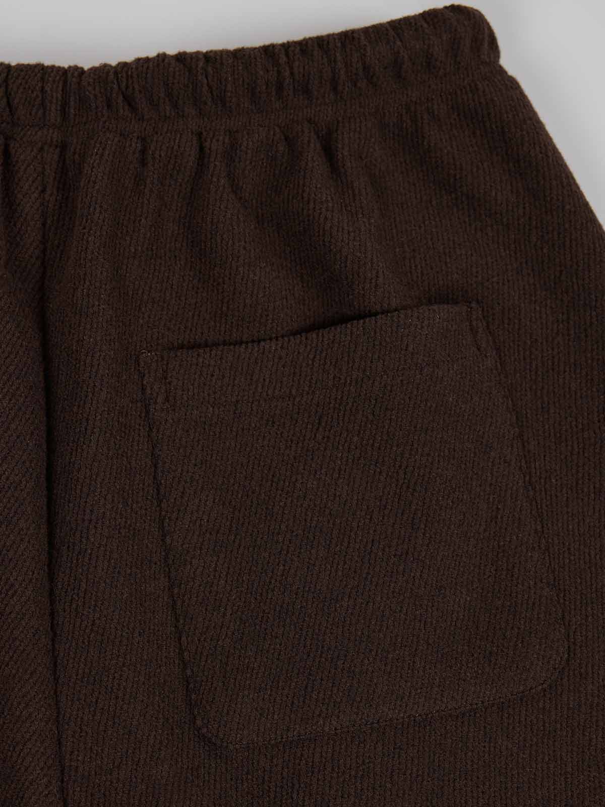 ASOBIO Elastic Waist Knit Drawstring Pant