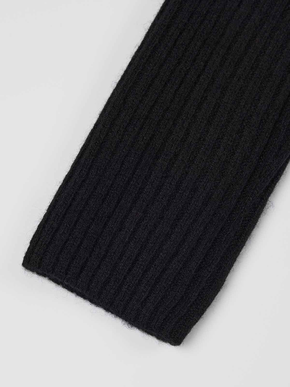 ASOBIO 100% Wool Turtleneck Sweater