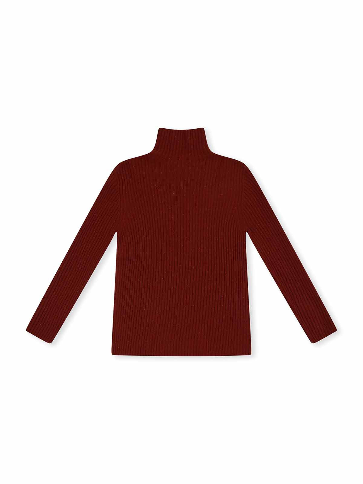 ASOBIO 100% Wool Turtleneck Sweater