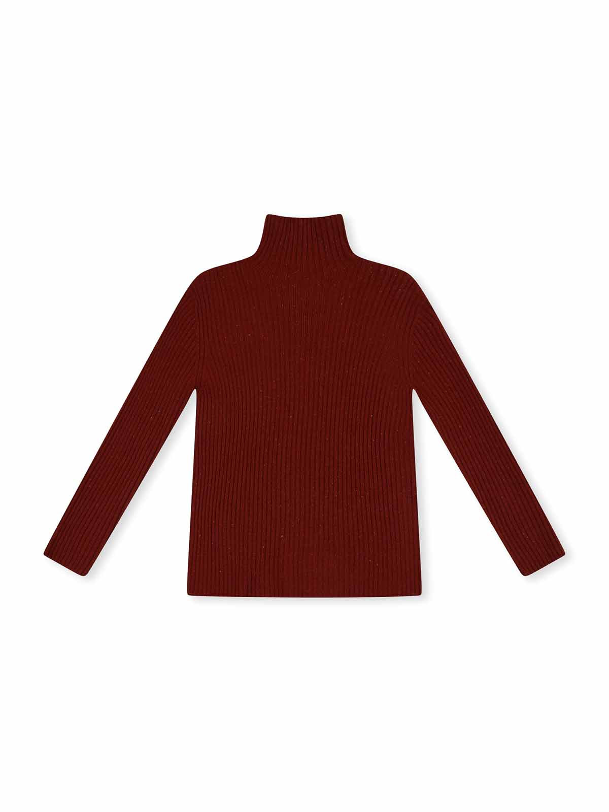 ASOBIO 100% Wool Turtleneck Sweater