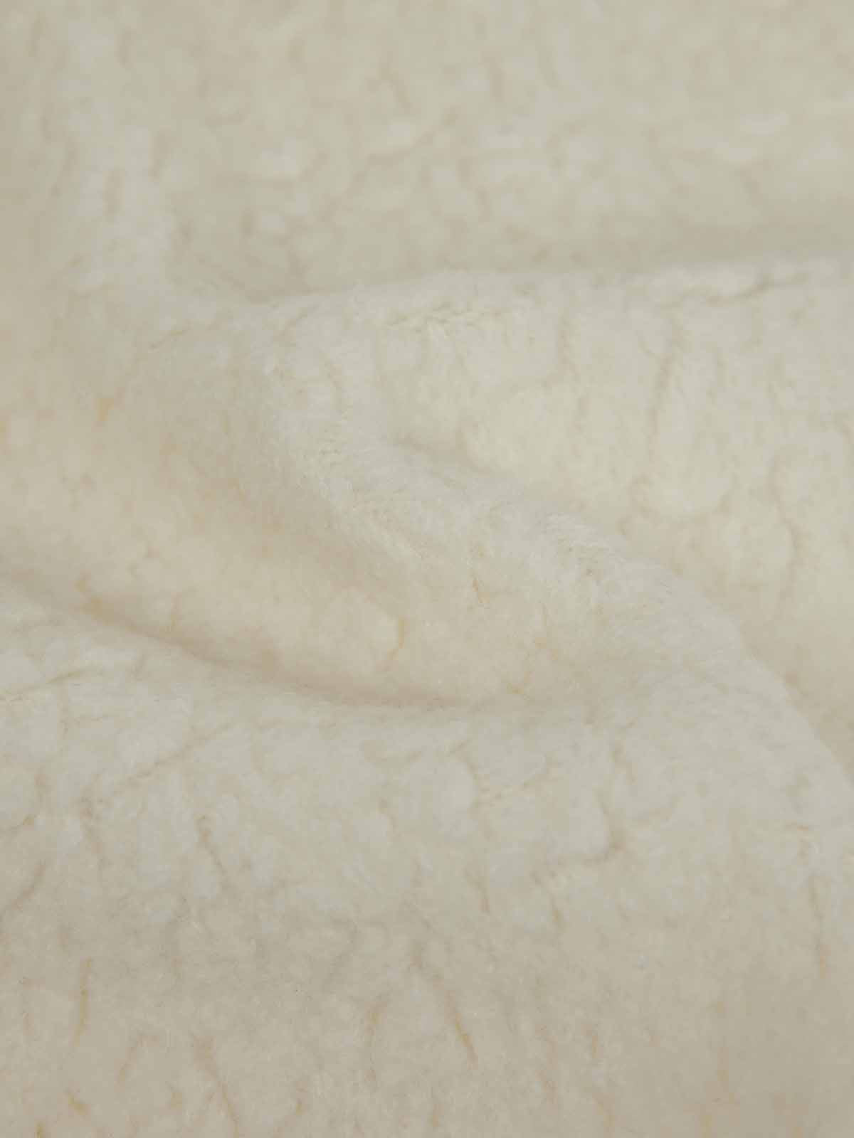 ASOBIO 100% Wool Zip-Up Cardigan