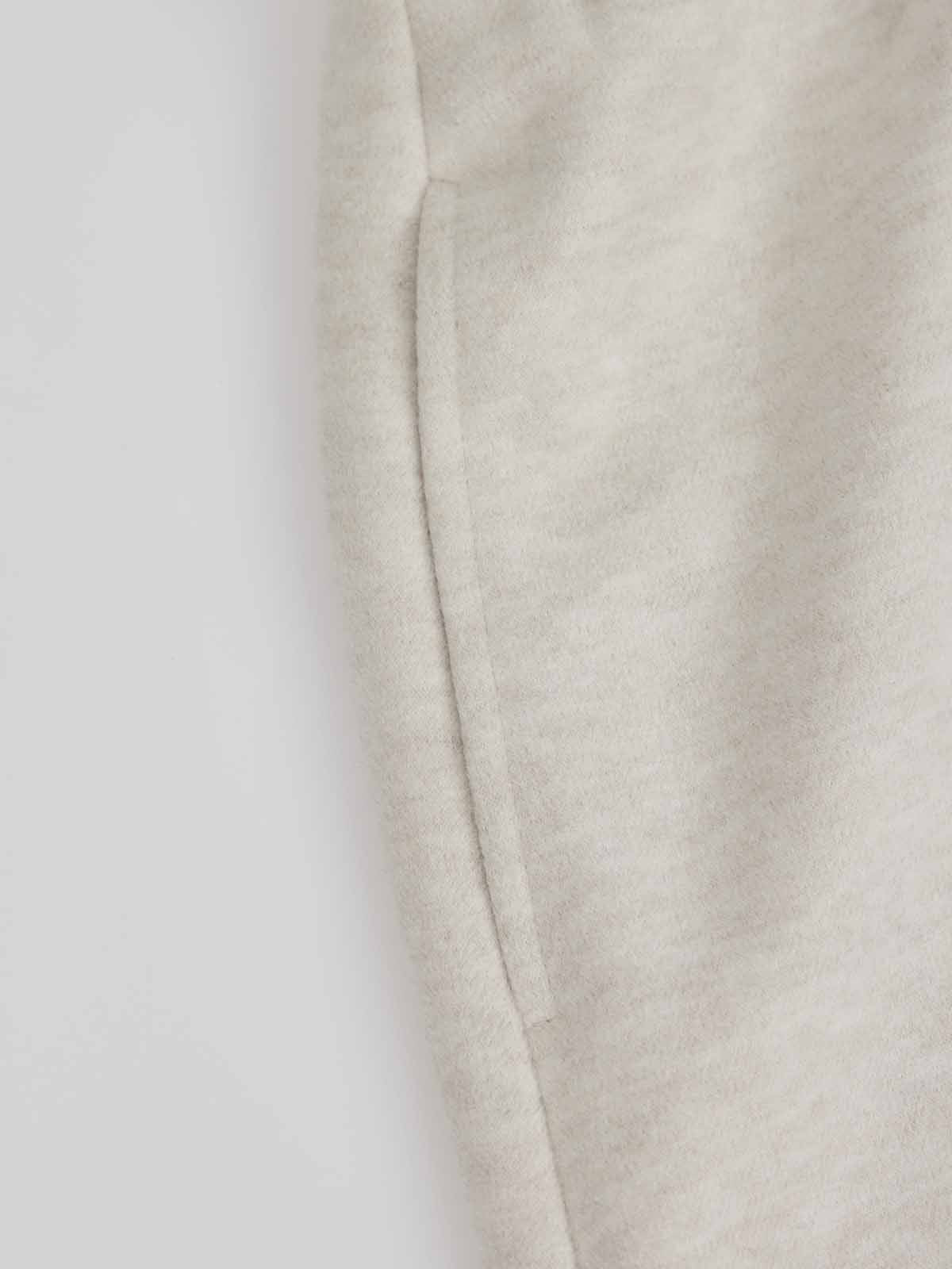 ASOBIO Wool-Blend Knit Midi Skirt