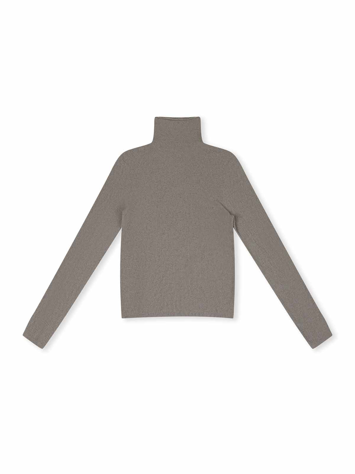 100% Extra-Fine Merino Wool Turtleneck Sweater
