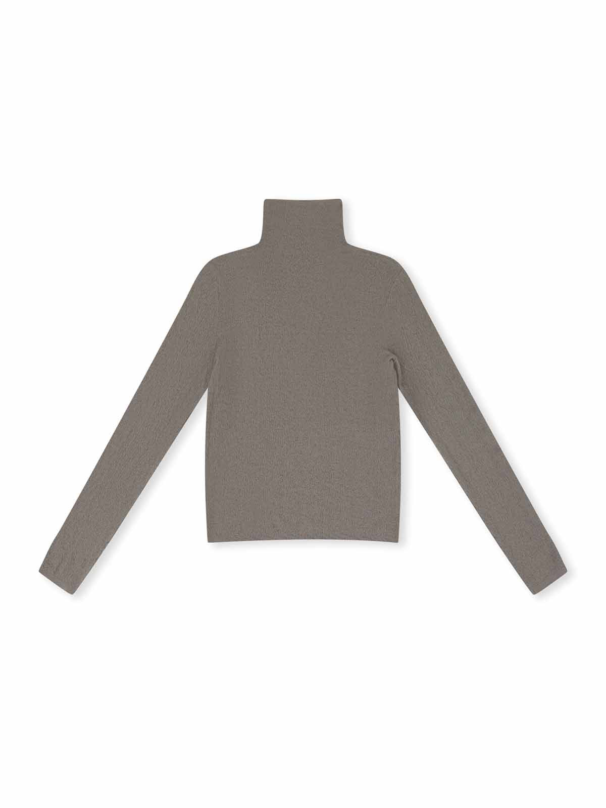 100% Extra-Fine Merino Wool Turtleneck Sweater
