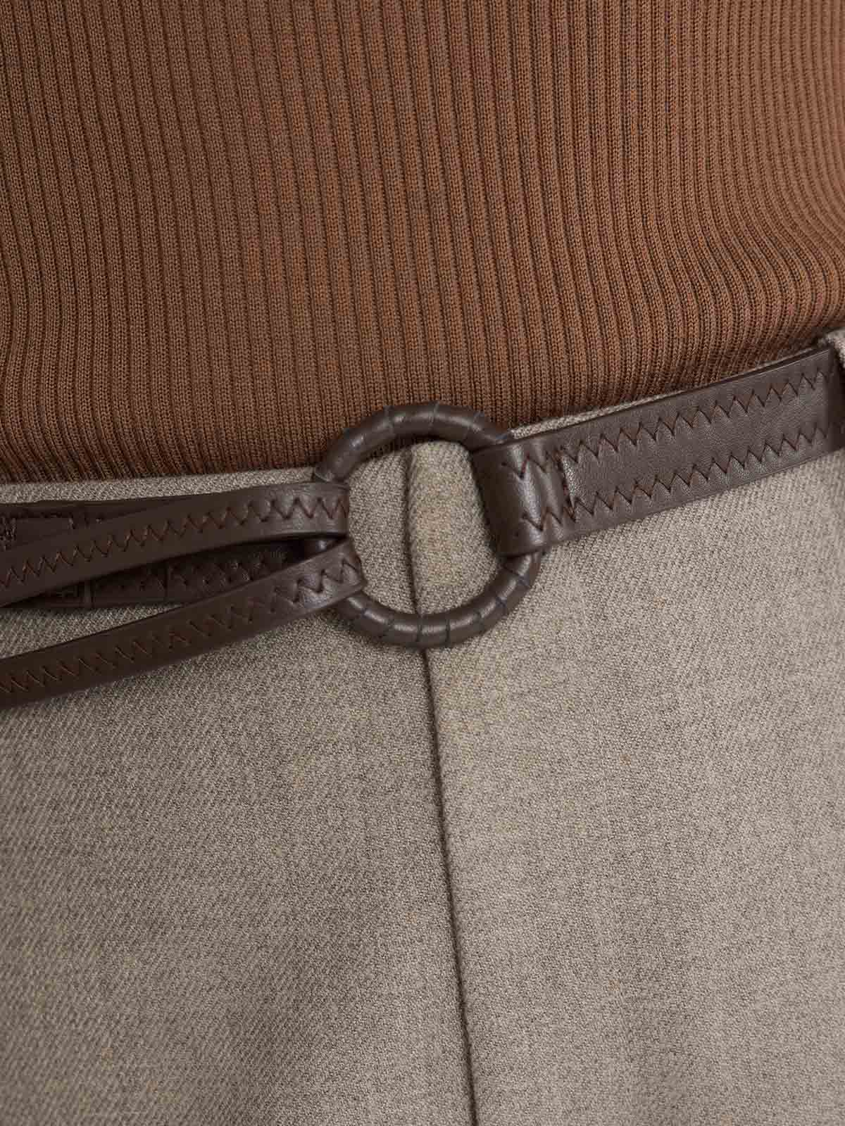 ASOBIO High-Waist Belted Short