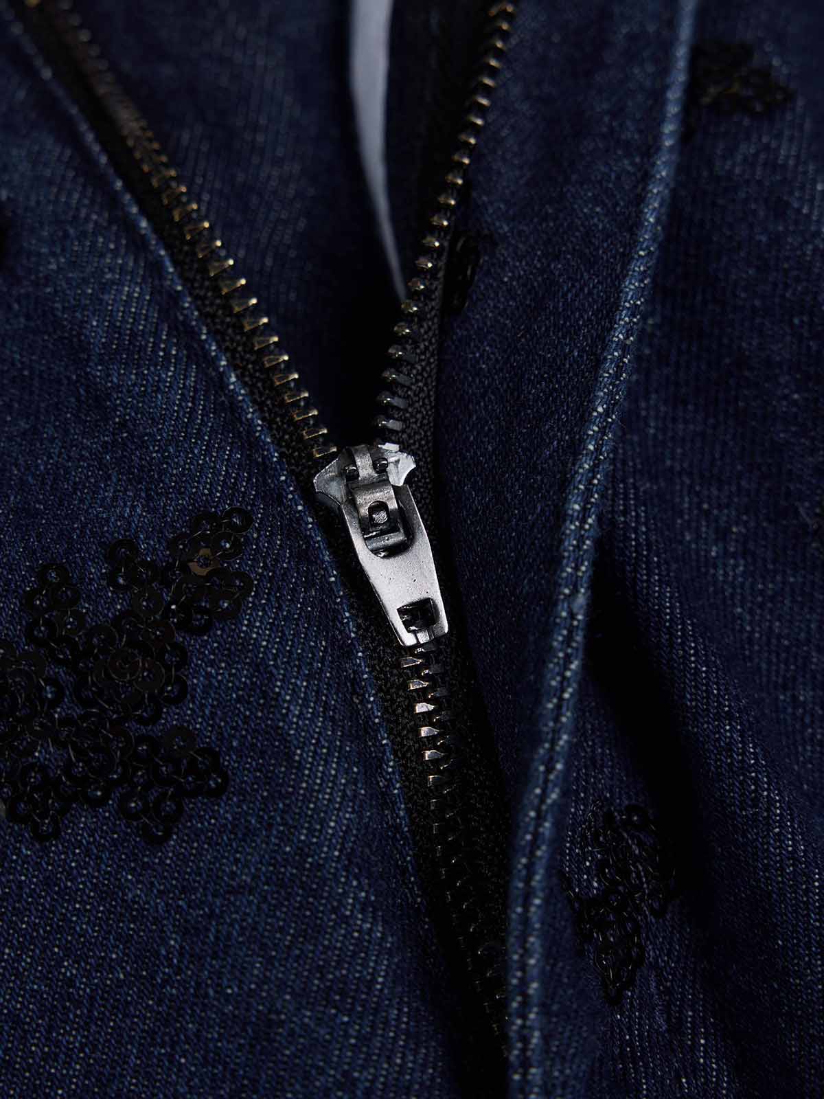 ASOBIO Straight Embellished Jeans