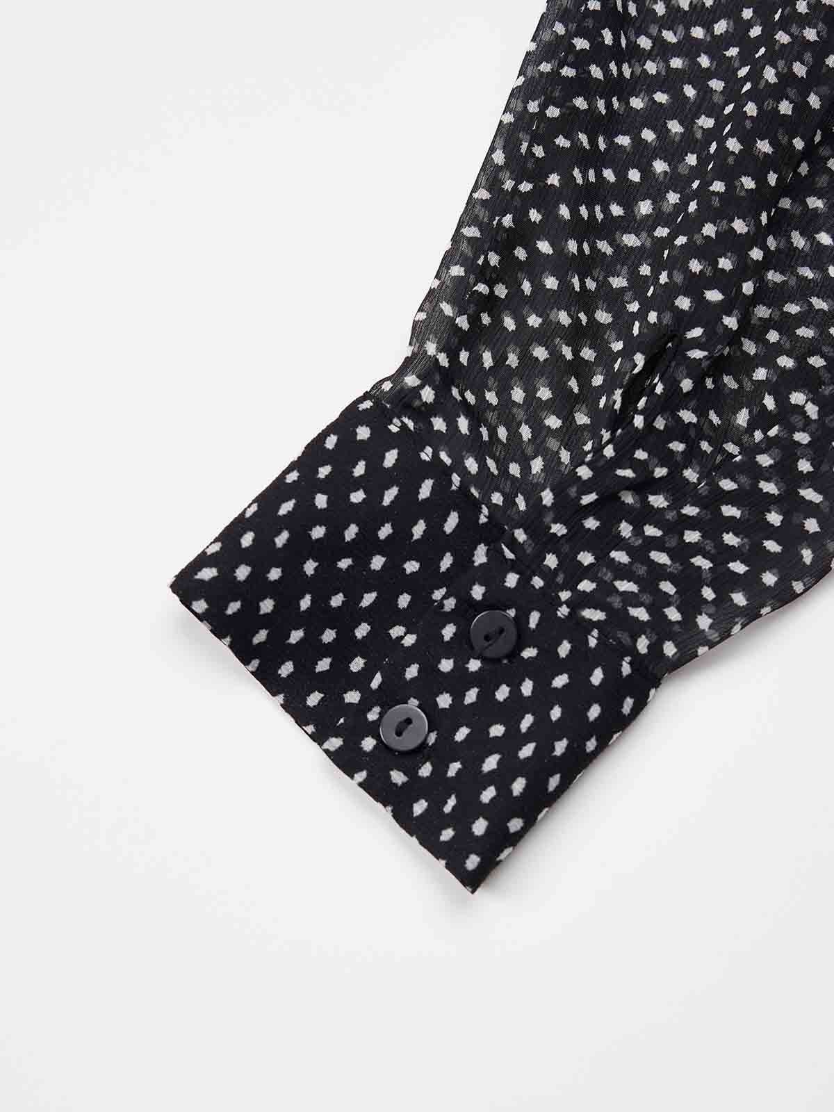 ASOBIO Ruffle Tie Mini Dress