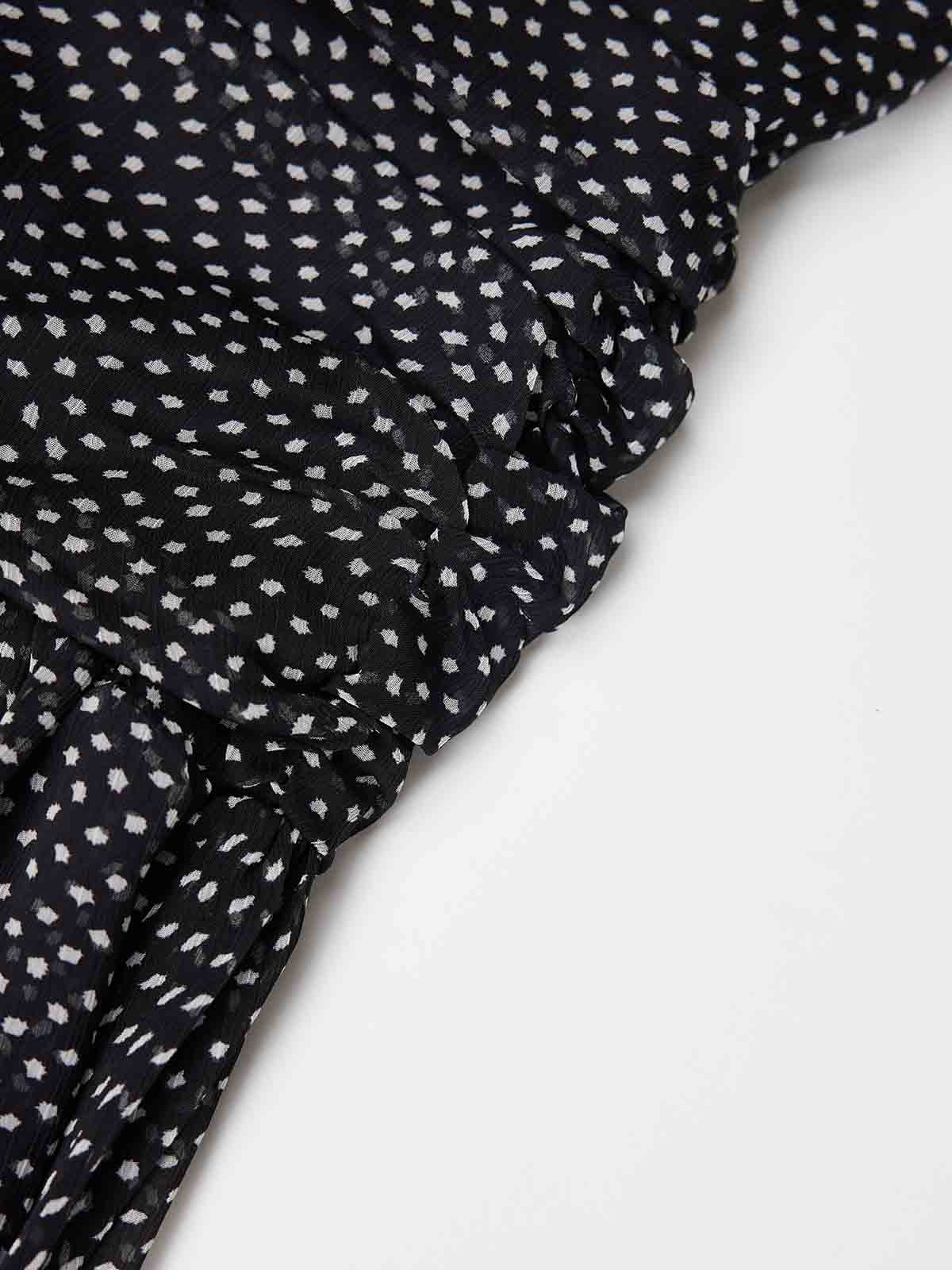 ASOBIO Ruffle Tie Mini Dress