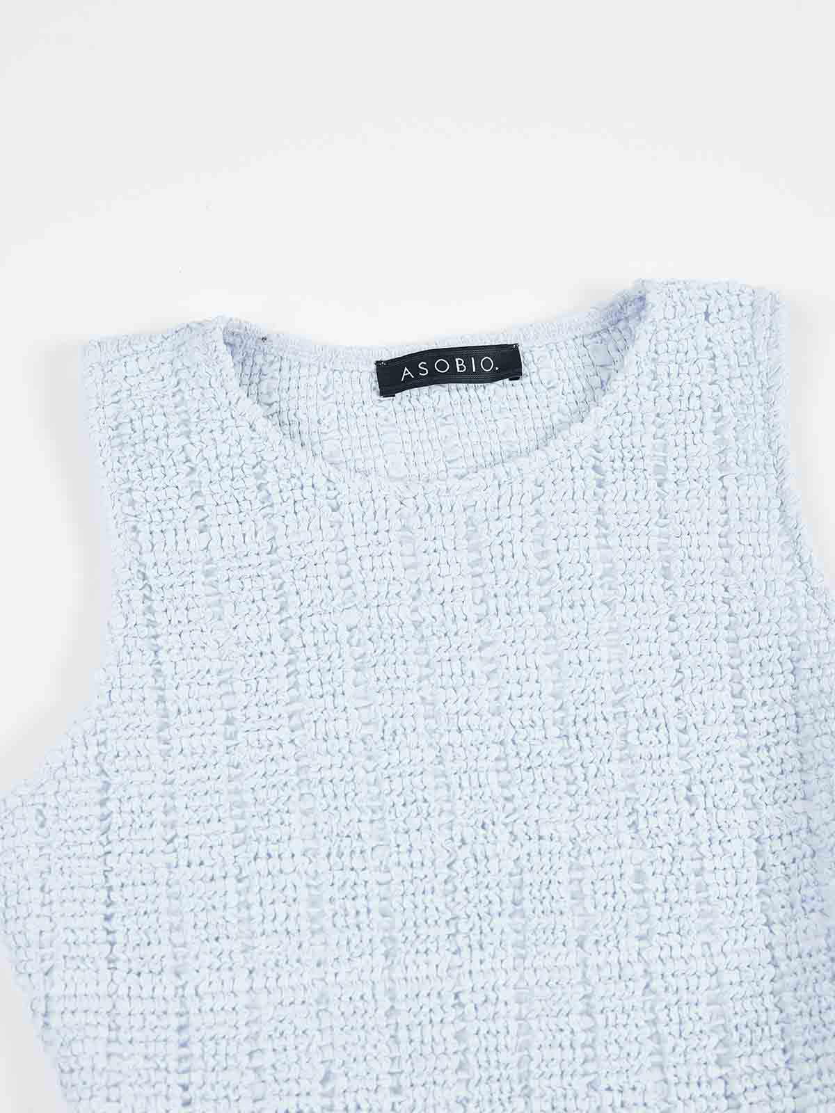 ASOBIO Smocked Cotton Maxi Dress