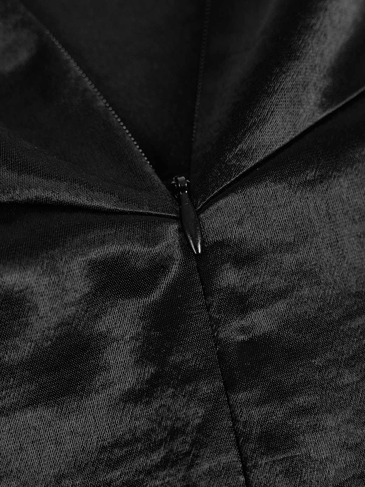 ASOBIO Satin Cowl Midi Dress