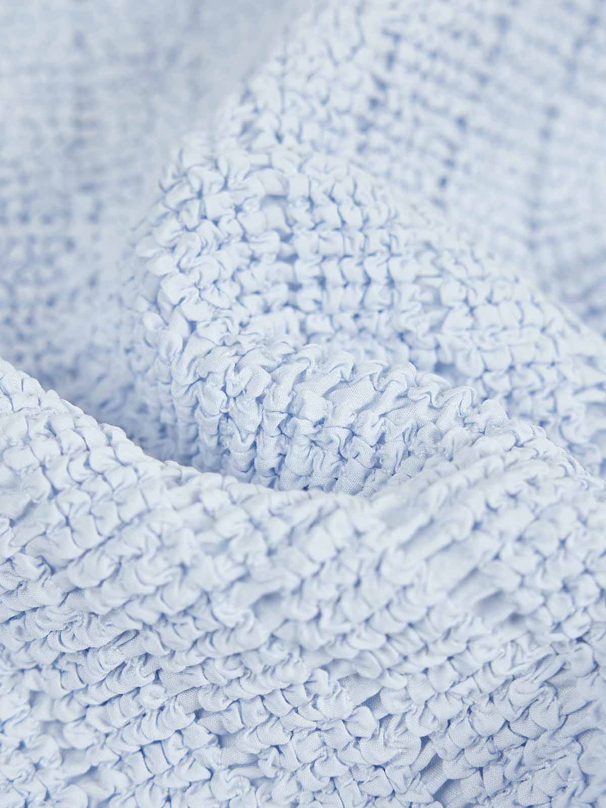 ASOBIO Off-Shoulder Smocked Mini Dress