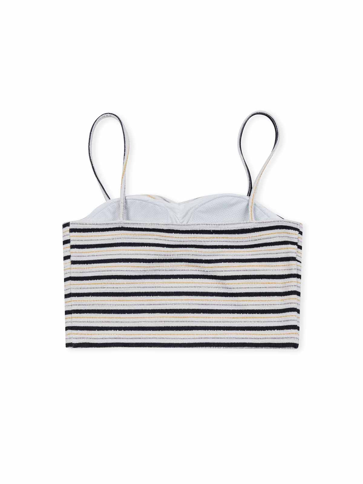 ASOBIO Knitted Pleated Cami Tank