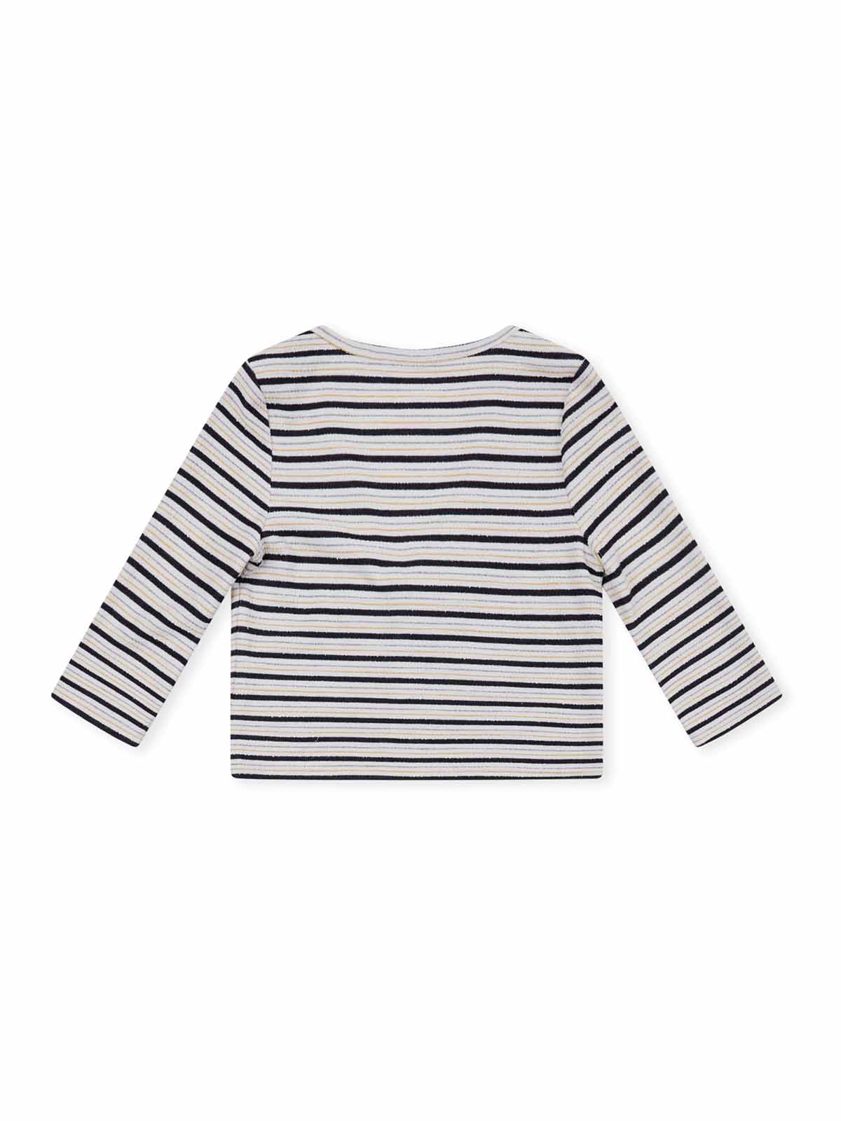 ASOBIO Knitted Front-Tie 3/4 Sleeve Cardigan