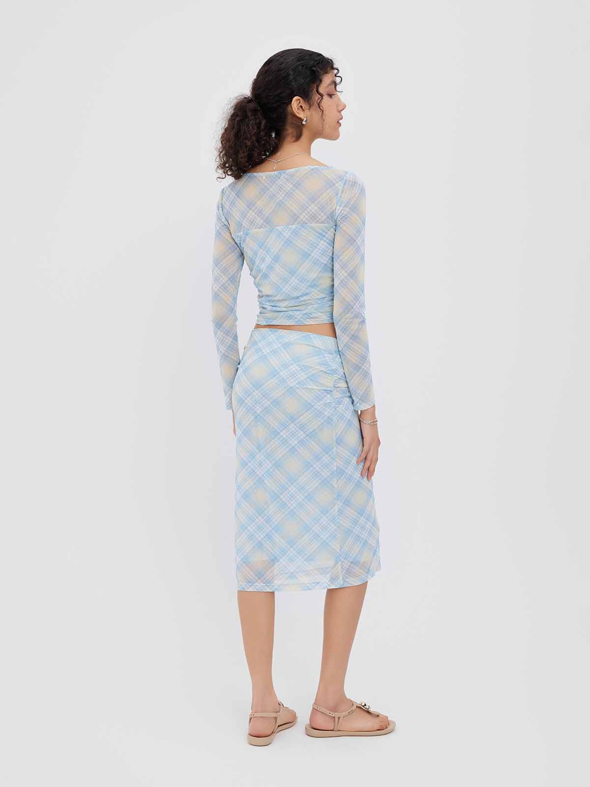 Asobio Mesh Midi Skirt