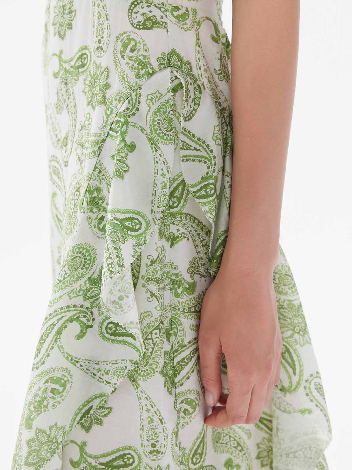 ASOBIO Convertible Ruffle Maxi Dress