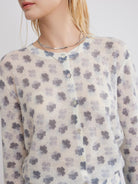 ASOBIO Wool Blend Knit Cardigan