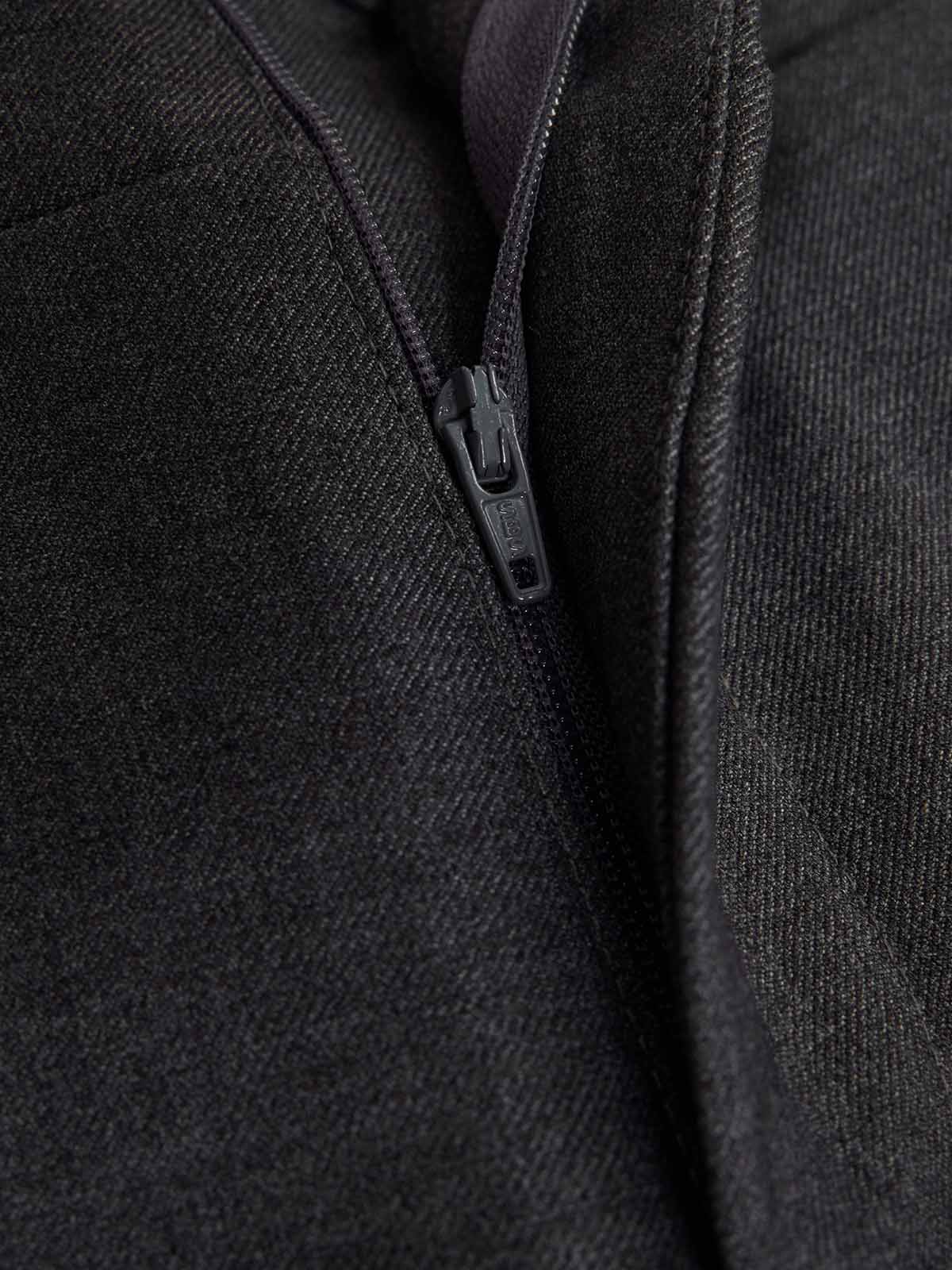 ASOBIO Flat-Waist Wide-Leg Trousers