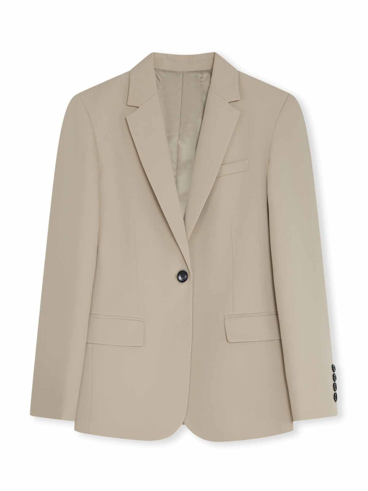 ASOBIO Wool Blend Blazer