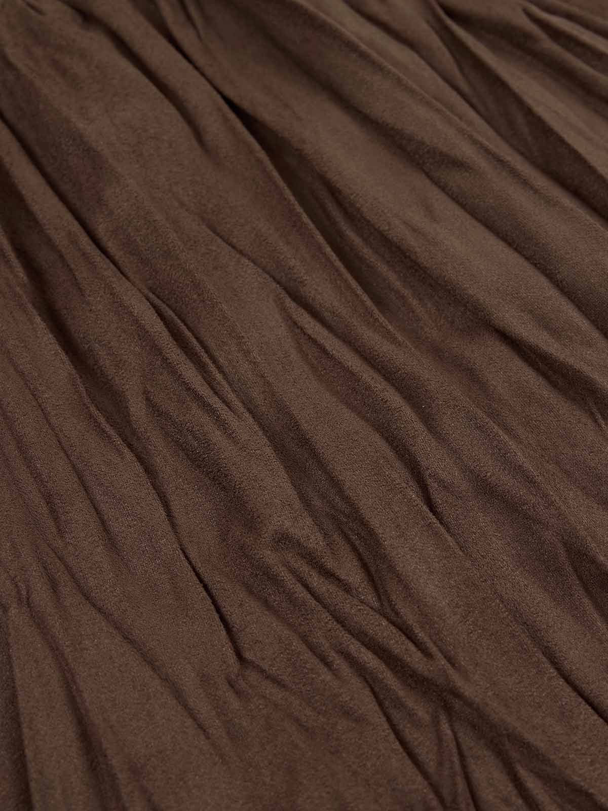 ASOBIO Tiered Gradient Maxi Skirt