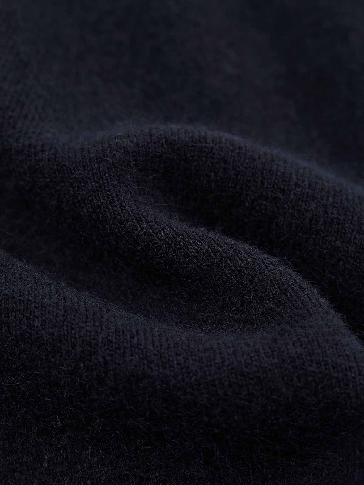 ASOBIO Wool-Blend Ruffled Trim Short