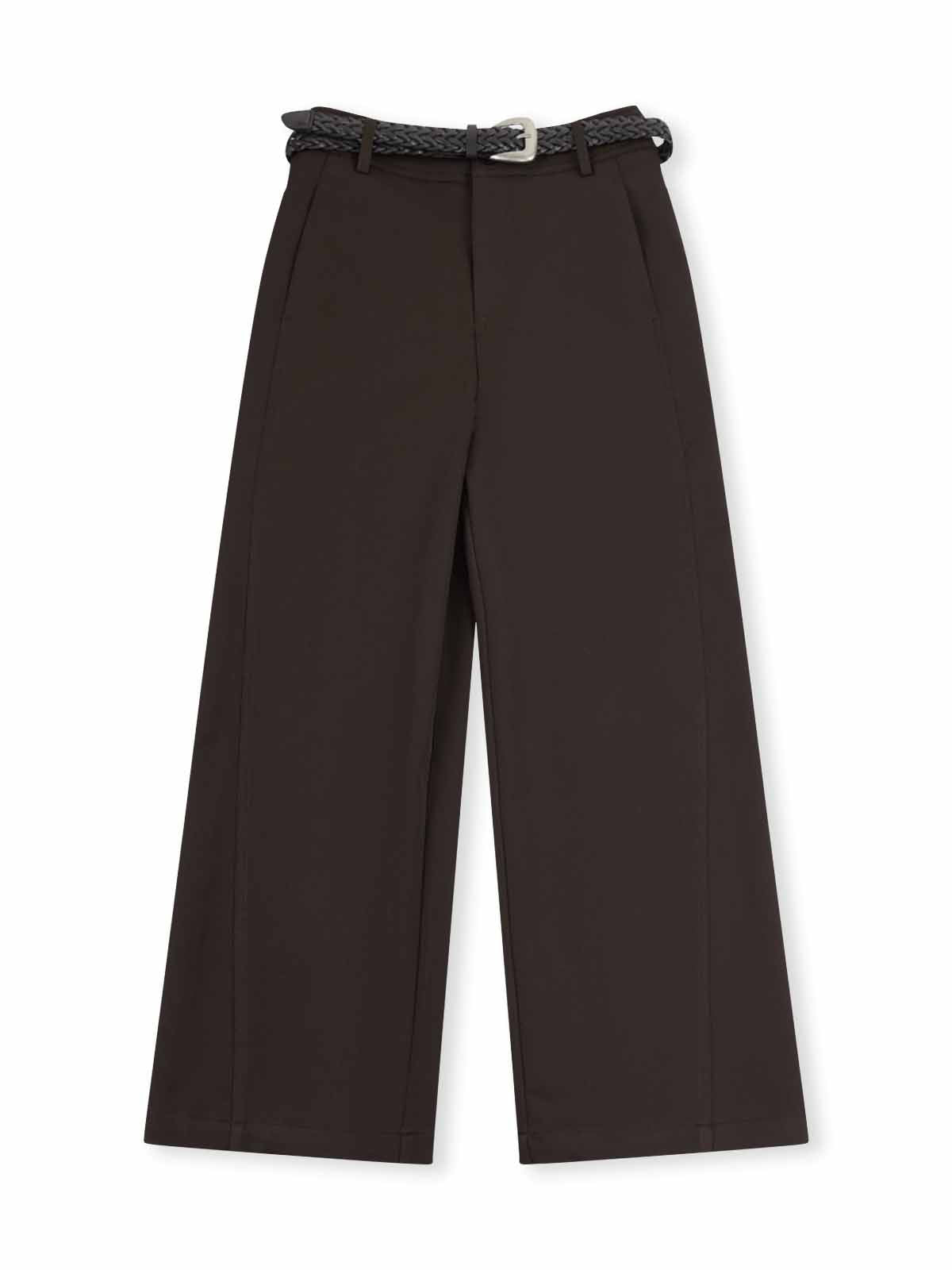 ASOBIO Mid-High Waist Barrel Pant
