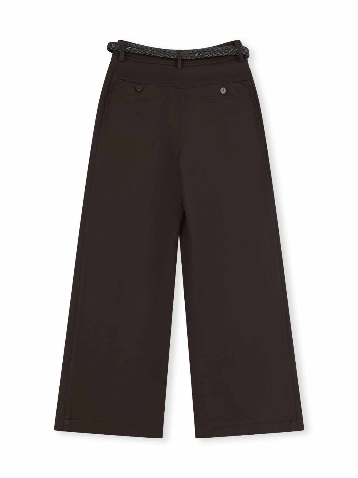 ASOBIO Mid-High Waist Barrel Pant