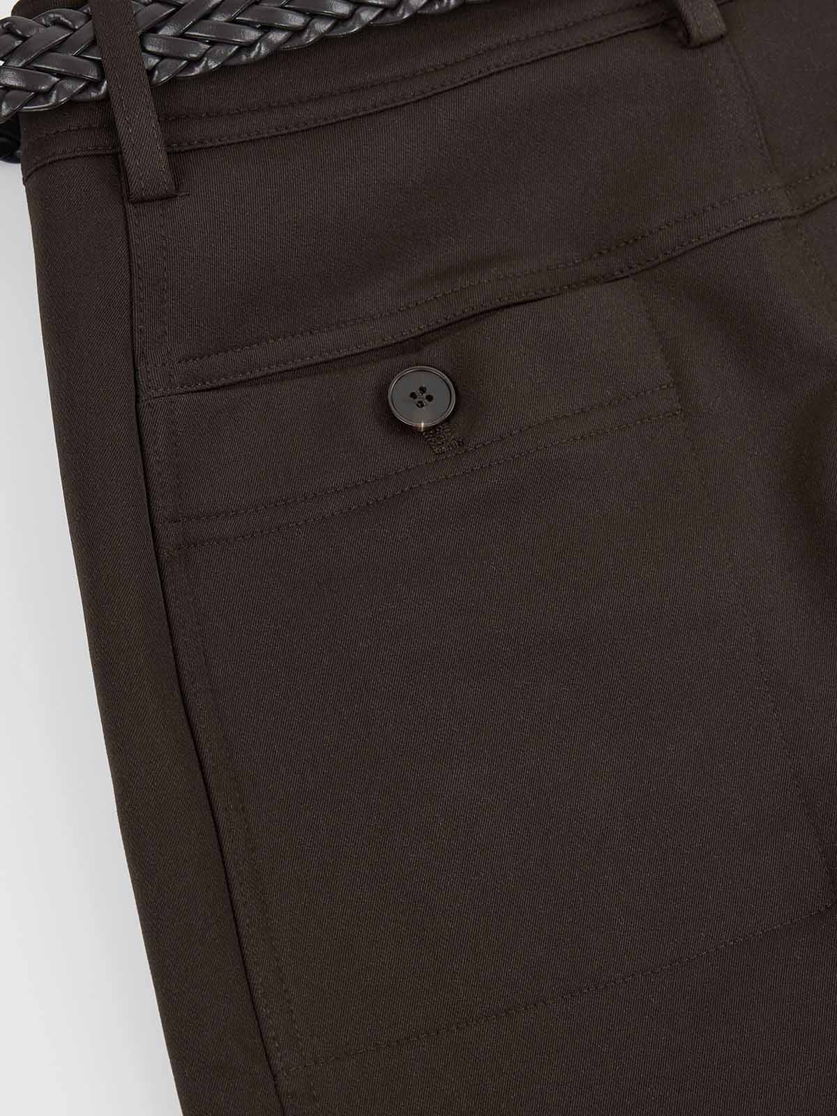 ASOBIO Mid-High Waist Barrel Pant