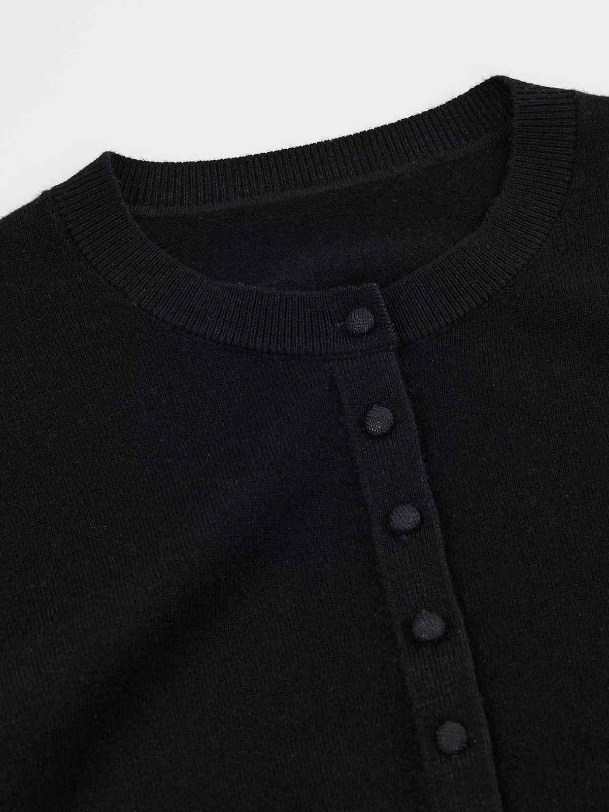 ASOBIO 100% Wool Cardigan