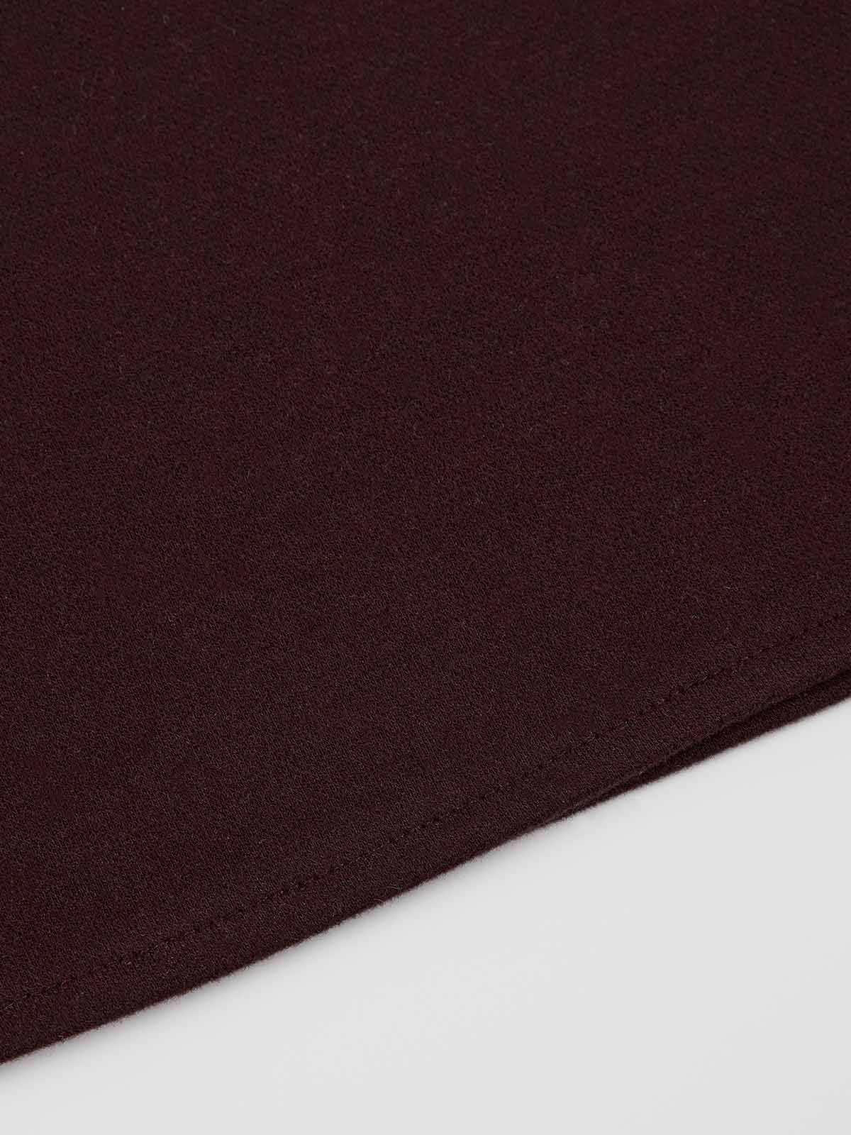 ASOBIO Cashmere-Blend A-Line Maxi Skirt