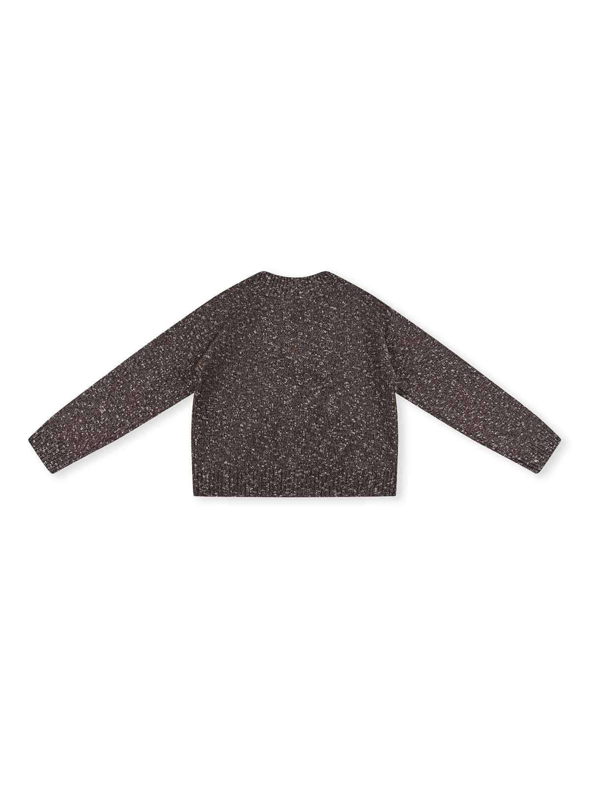 ASOBIO Wool-Blend V-Neck Cardigan