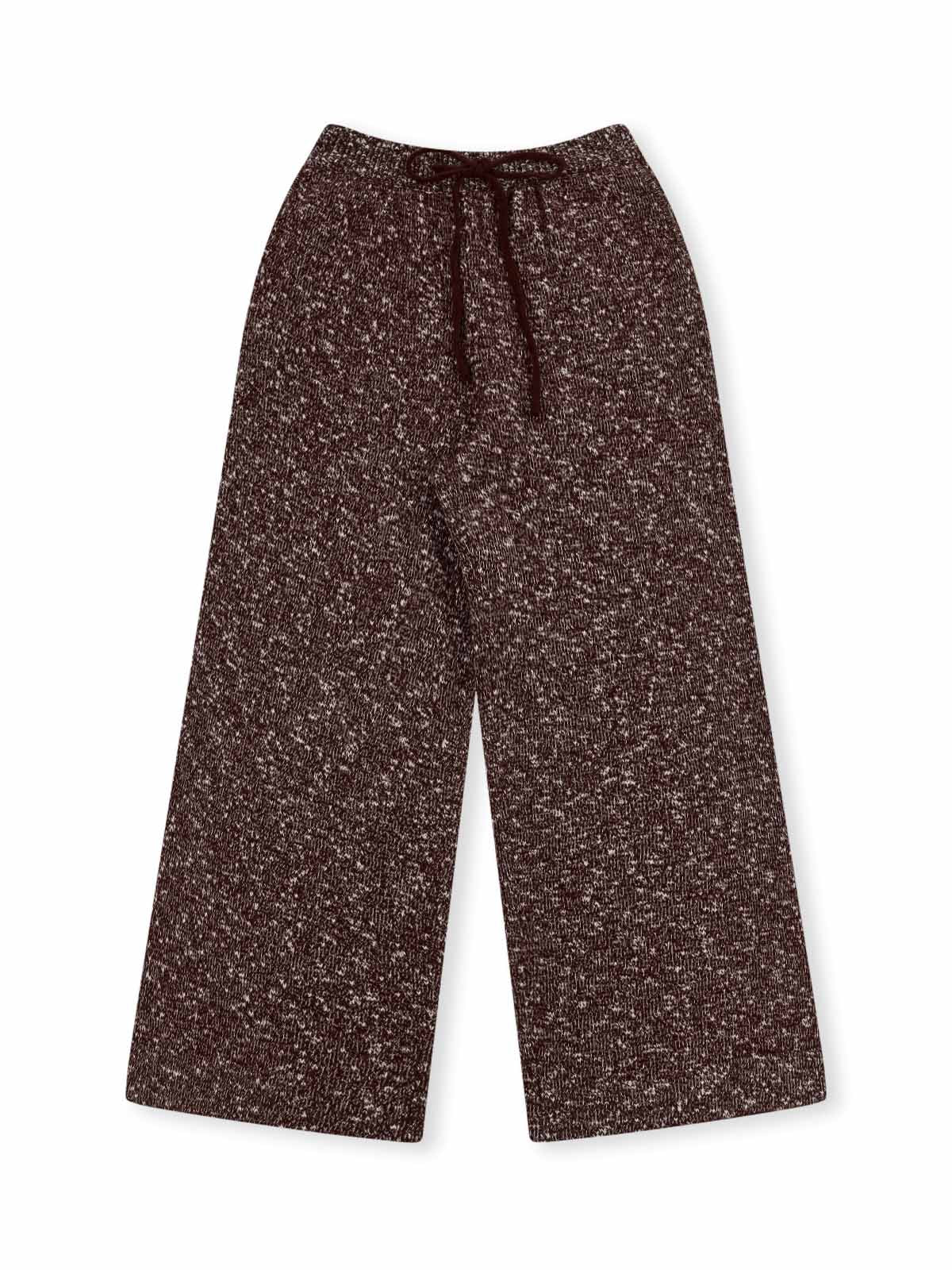 ASOBIO Wool-Blend Knit Pant
