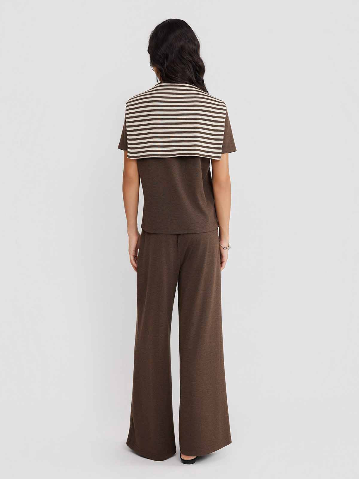 ASOBIO Wool Blend Knit Tee