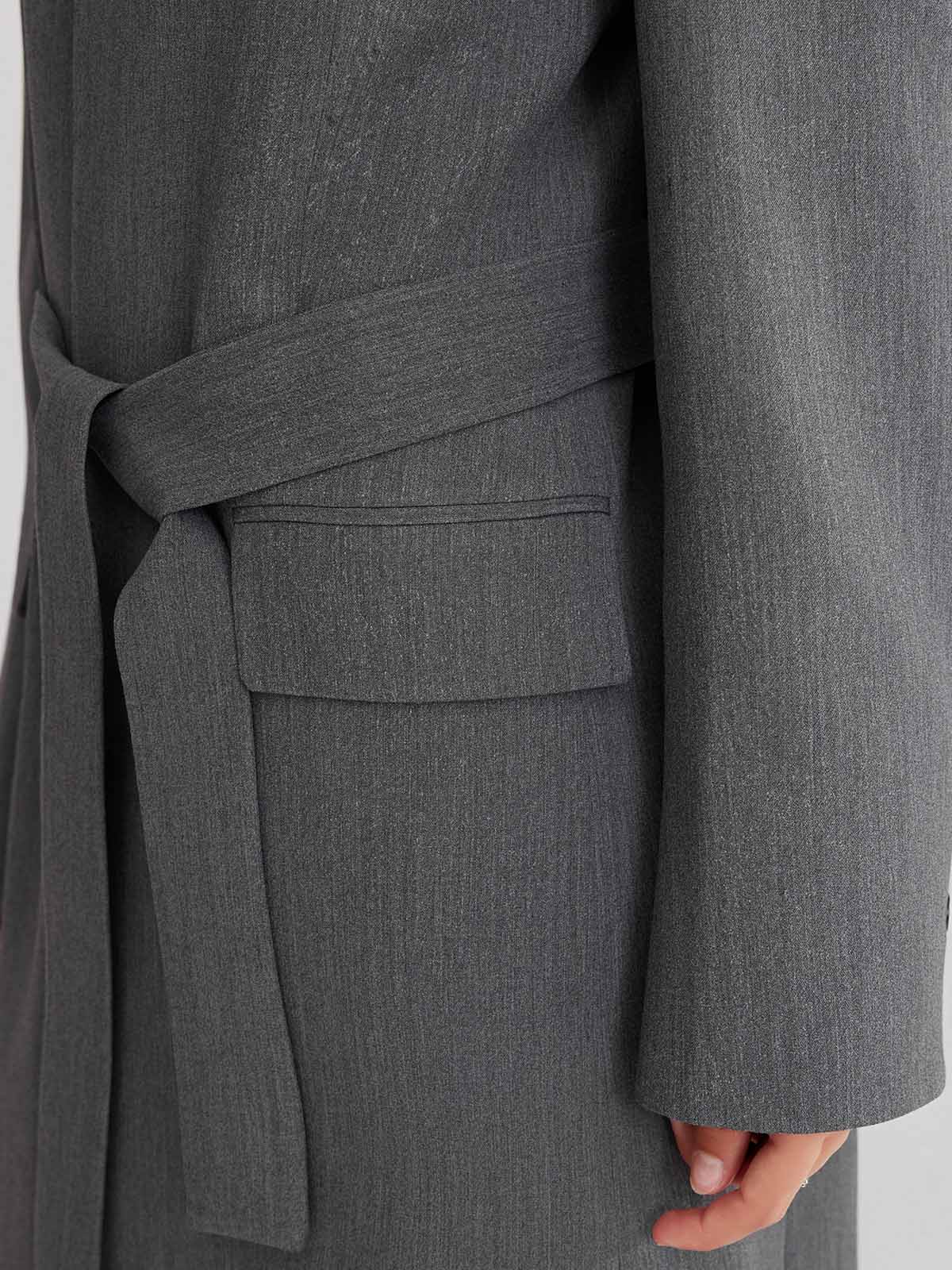 ASOBIO Collarless Open Blazer