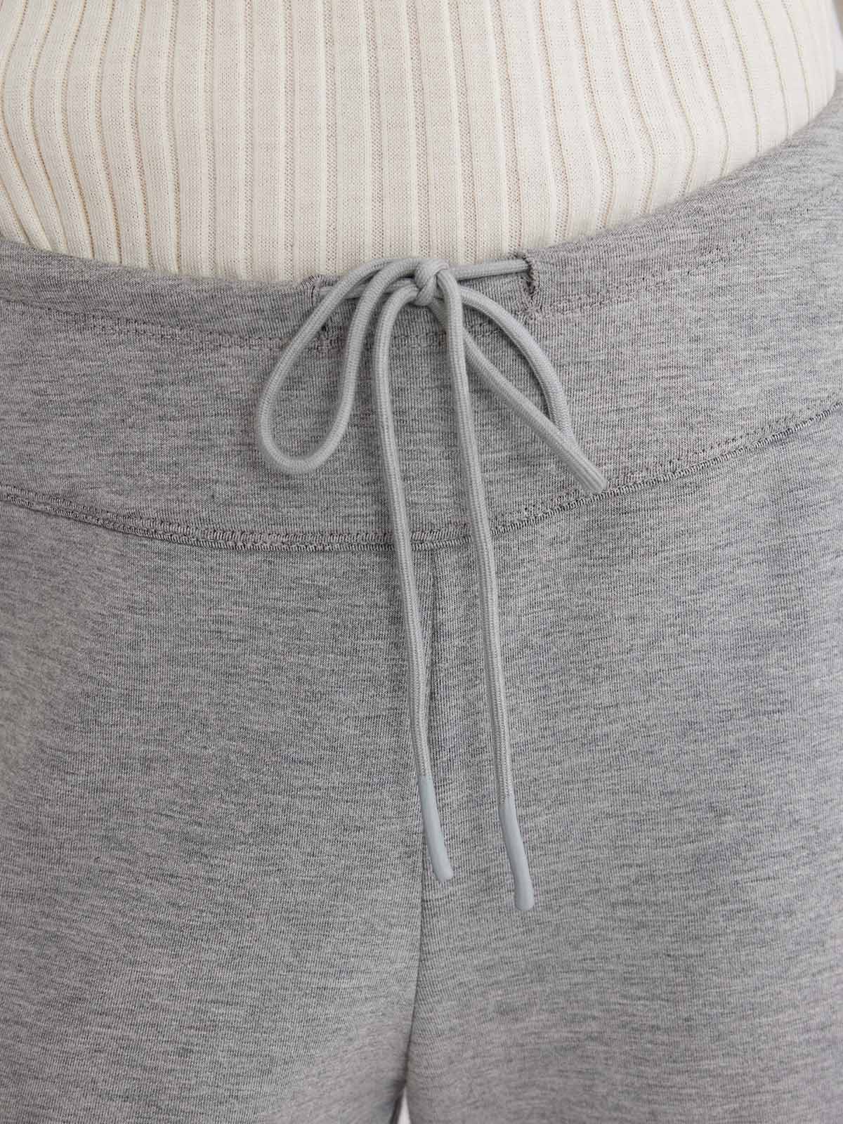 ASOBIO Wide-Leg Pull-On Sweatpants