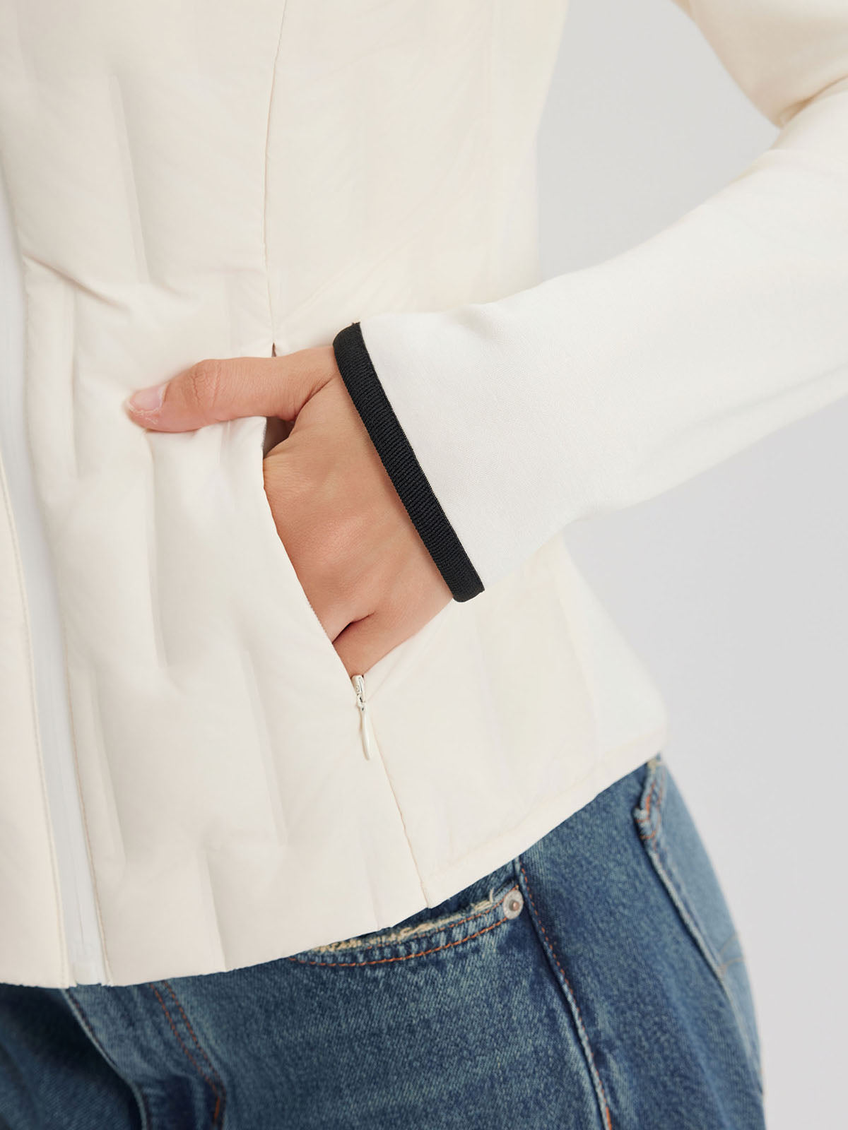 ASOBIO Lightweight Goose Down Jacket