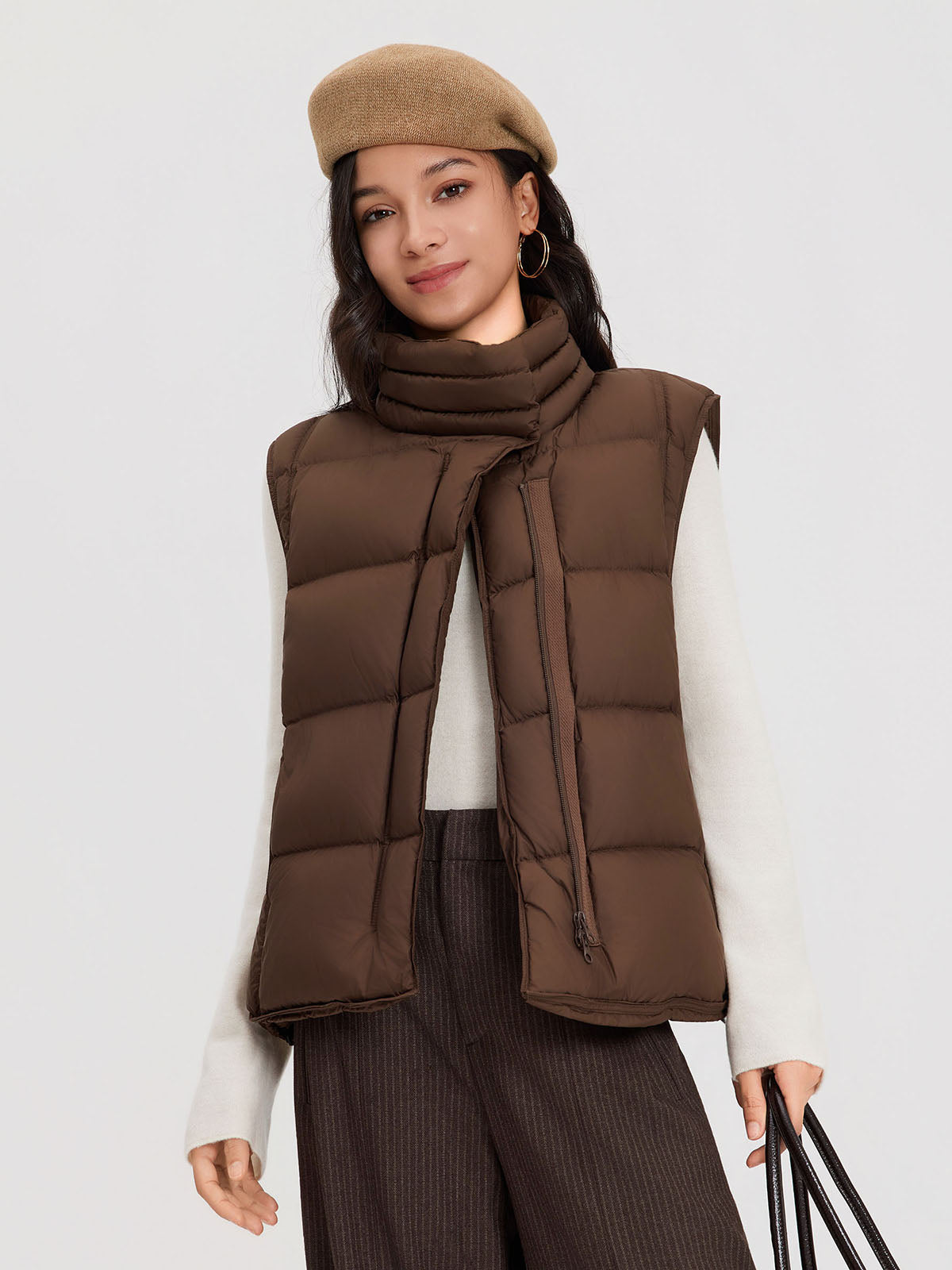 ASOBIO Goose Down puffer Vest