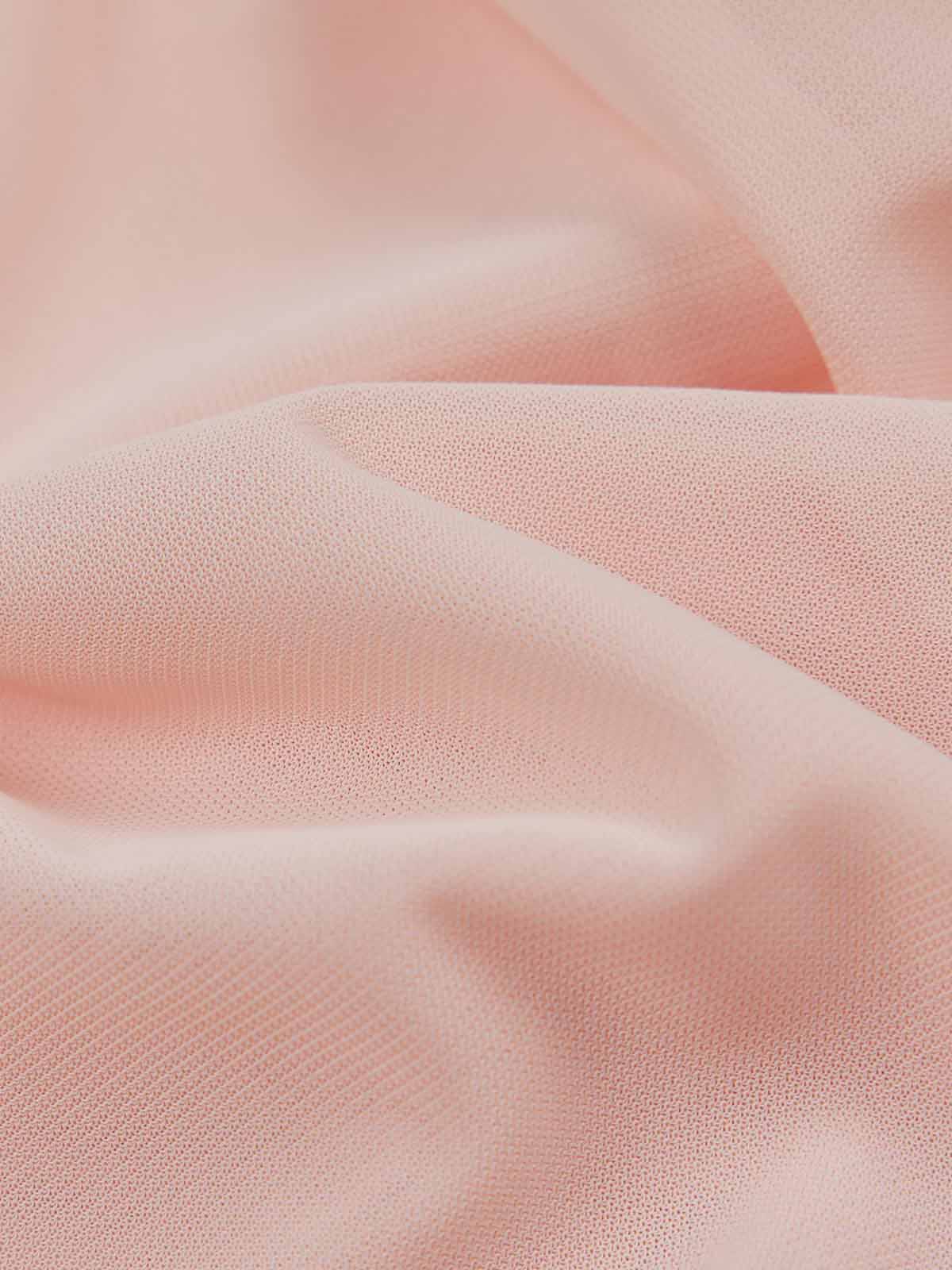 ASOBIO Ruched Tulle Midi Dress