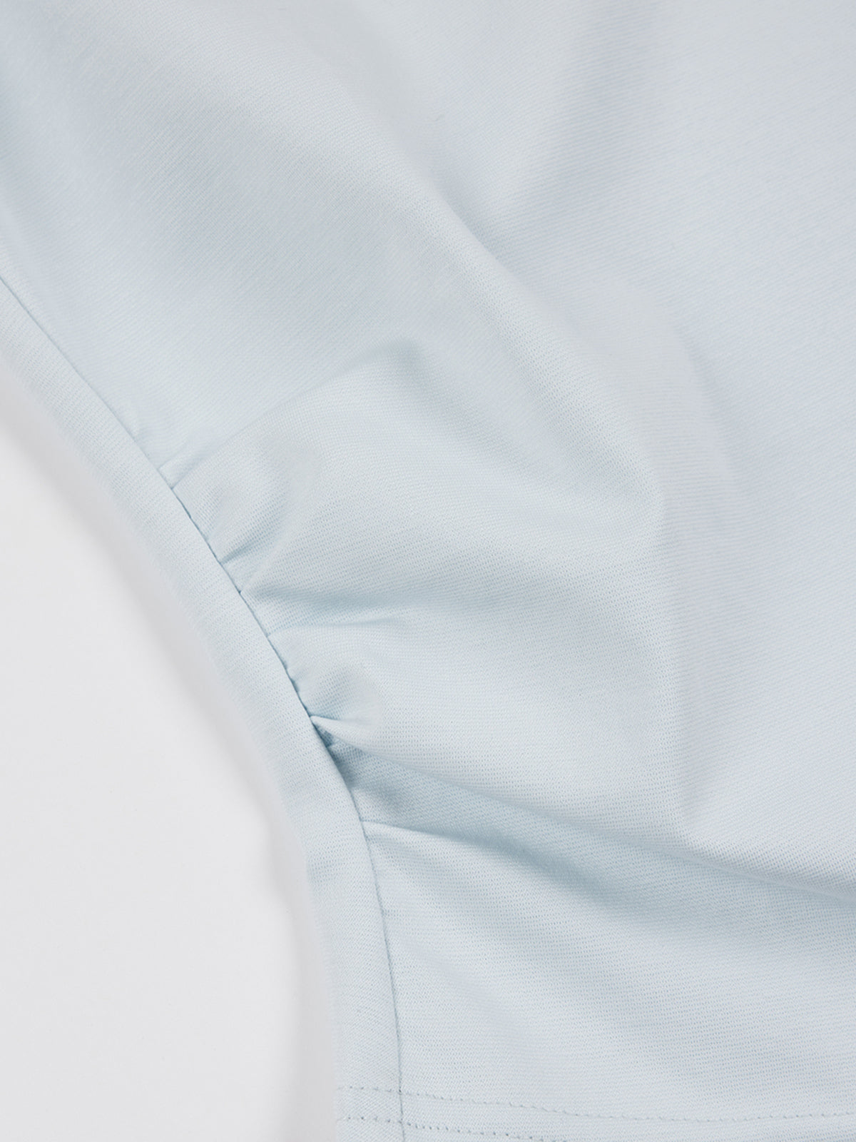 Ruched Side Asymmetrical Hem Sleeveless Top