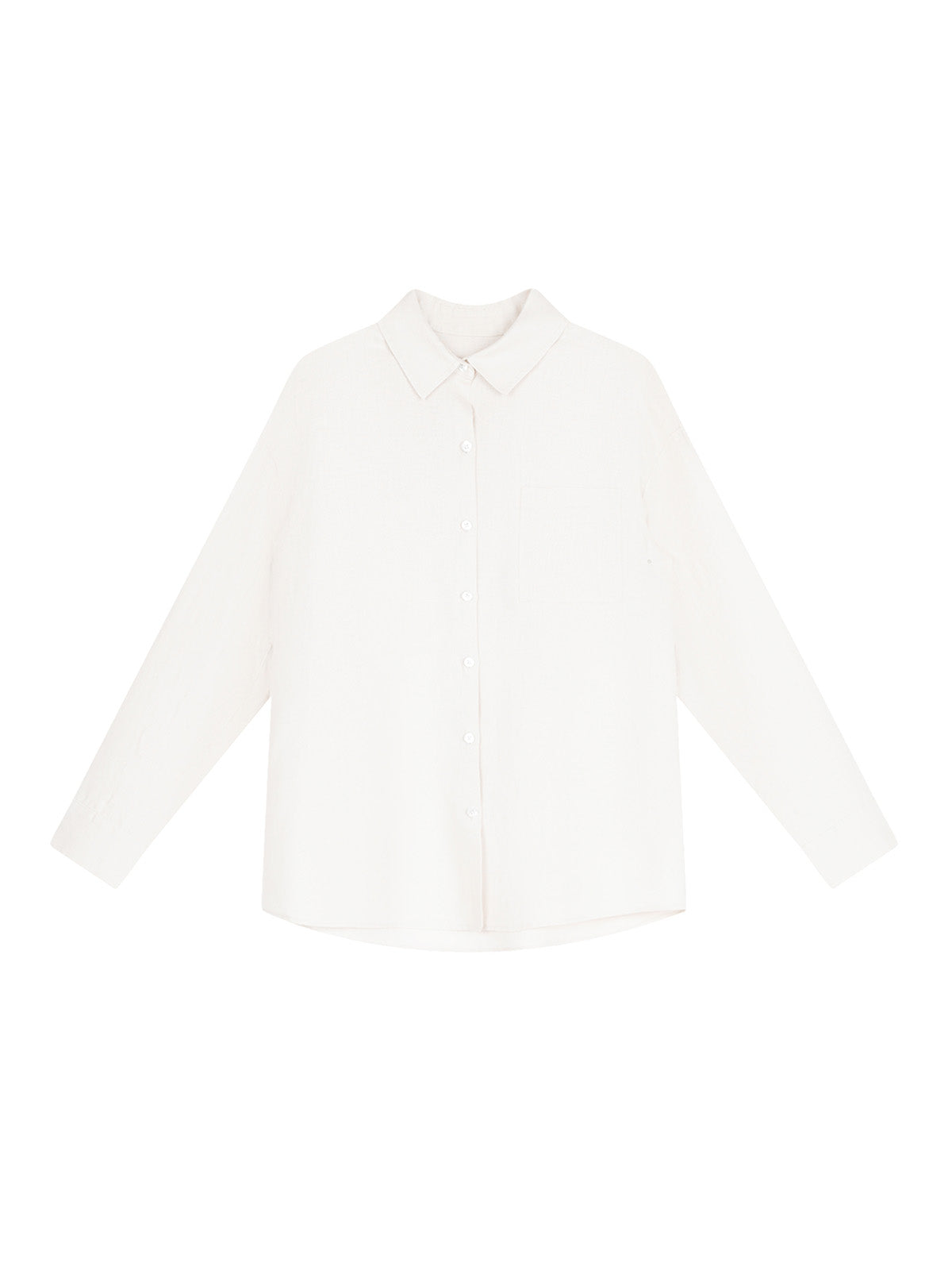 100% Linen Button-Up Shirt