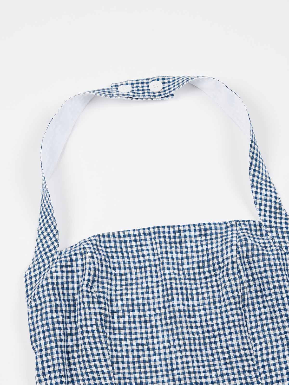 ASOBIO Linen Halter Top