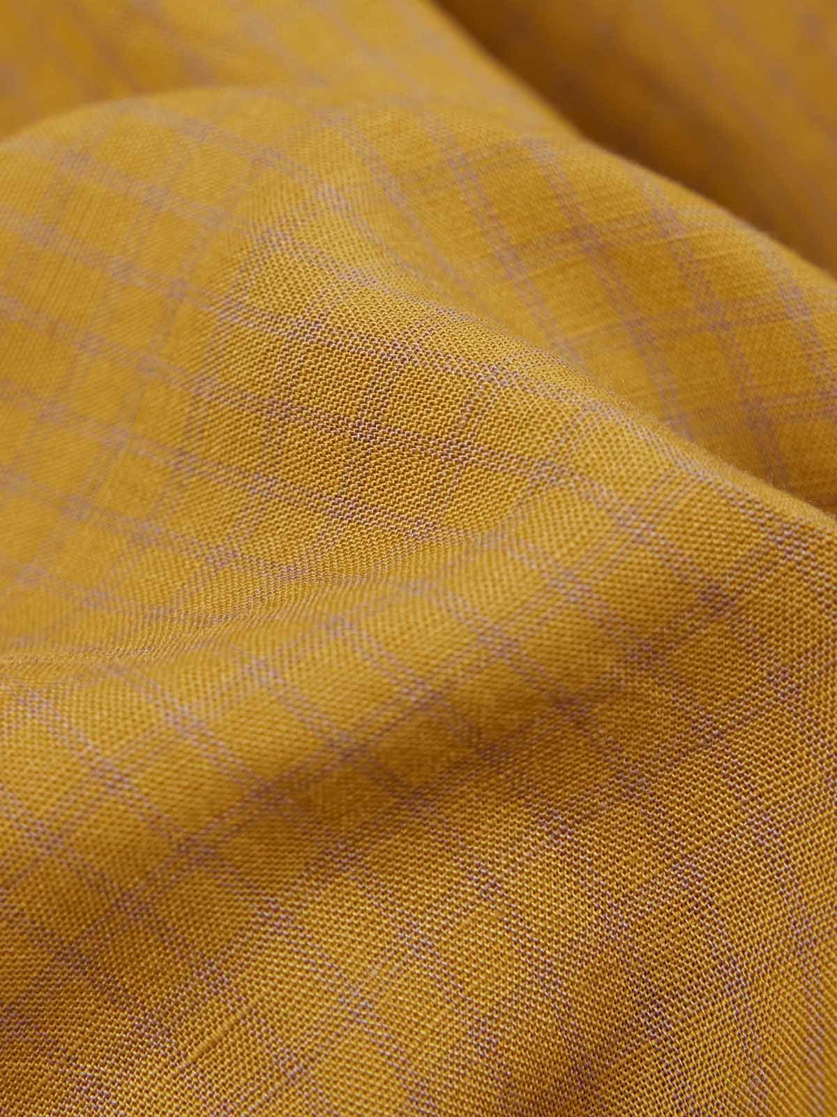  Linen Tiered Midi Dress