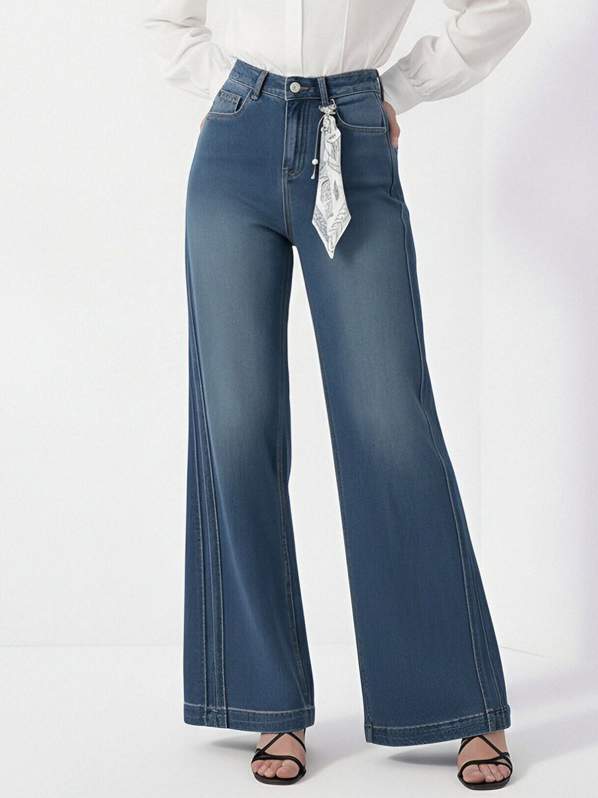 ASOBIO High-Rise Retro Flare Pant