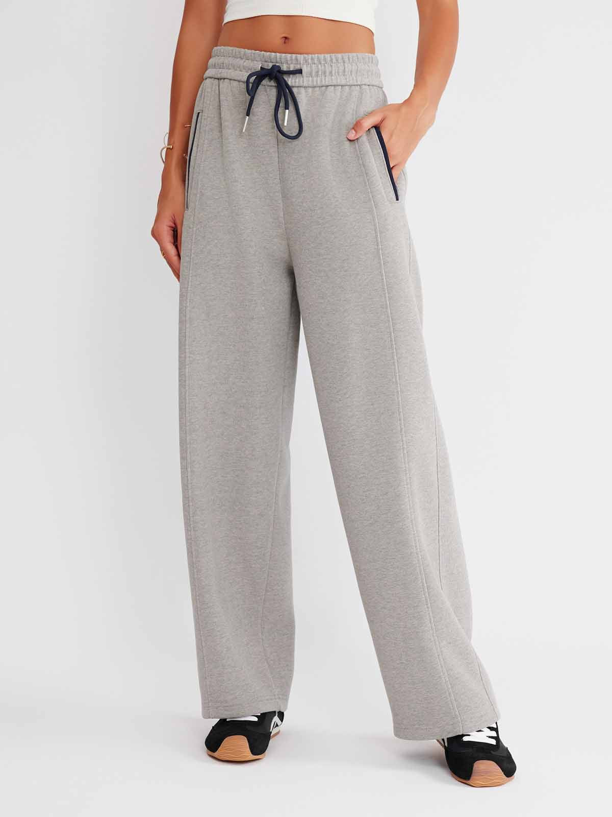 ASOBIO Brushed Cotton Fleece Sweatpants