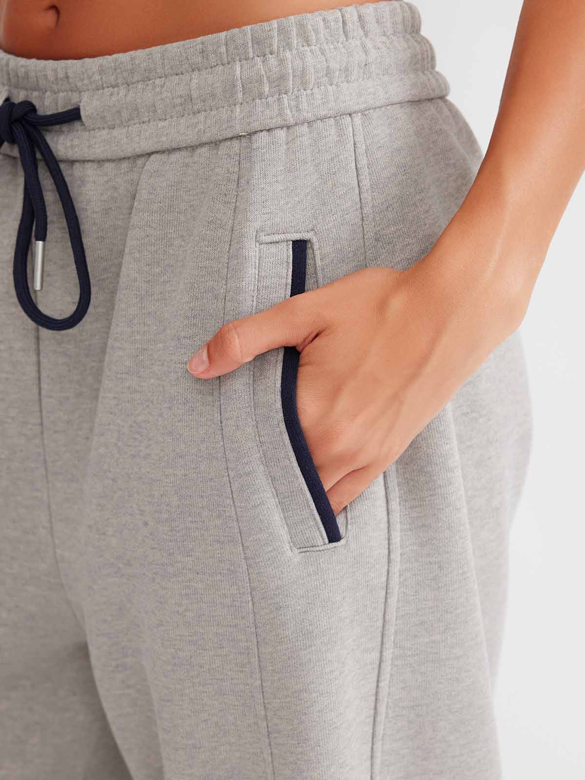 ASOBIO Brushed Cotton Fleece Sweatpants